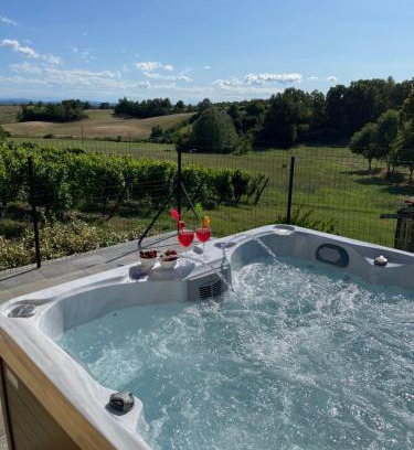 Fubine Apartment | Country House Pais - Relax in jacuzzi tra i vigneti