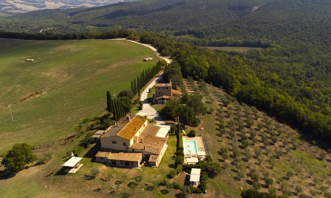 Volterra House | Country House & Spa - Inside Nature with panoramic views, Art Surrounded