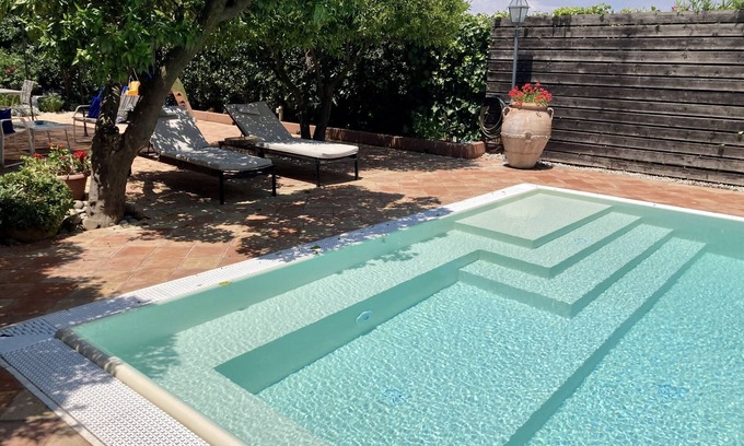 Caltanissetta House | Country house with pool. center Sicily. "la zagara a l'arancio " .
