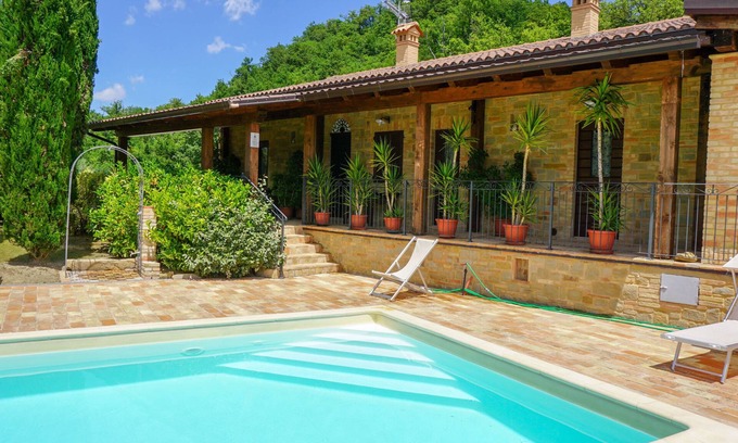 Tolentino Other | Country house with pool and superb views over Lake