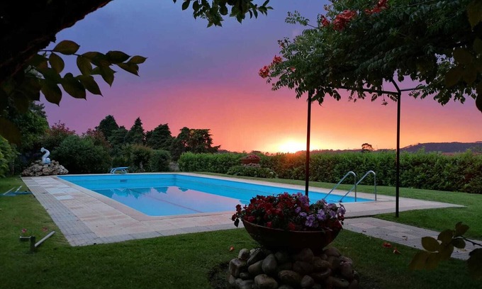 Sao Simao de Litem House | Country house with pool and garden.