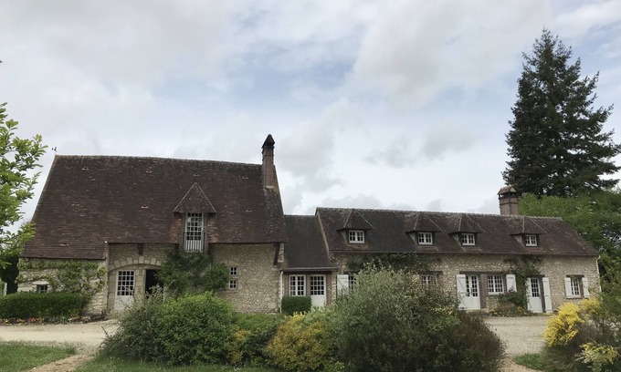 Montbouy House | Country house with swimming pool on the Briare canal 1h15 from Paris- 16 per