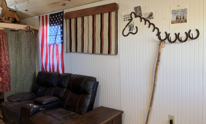 Lewis Apartment | Country living cowboy bunkhouse