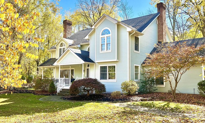 Warwick Villa | Country Manor at Millers Rock with Pool-1 Hour from NYC