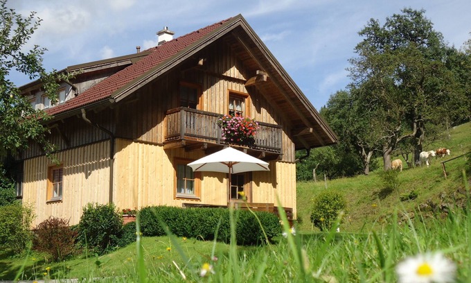 Waldenstein Cabin | countryside, mountains, garden, balcony, parking lot