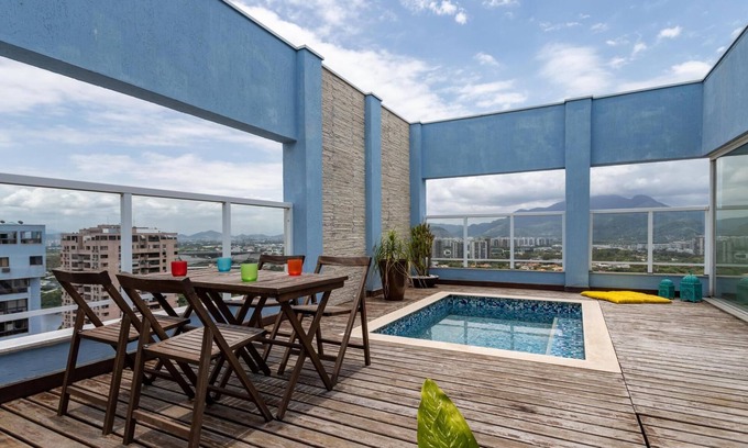 Barra da Tijuca Apartment | Coverage in Barra da Tijuca for 6 people | LC2207