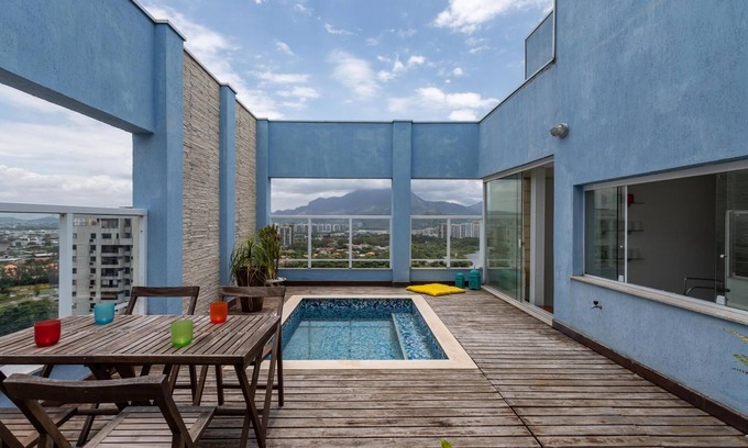 Barra da Tijuca Apartment | Coverage in Barra da Tijuca for 6 People Lc2207