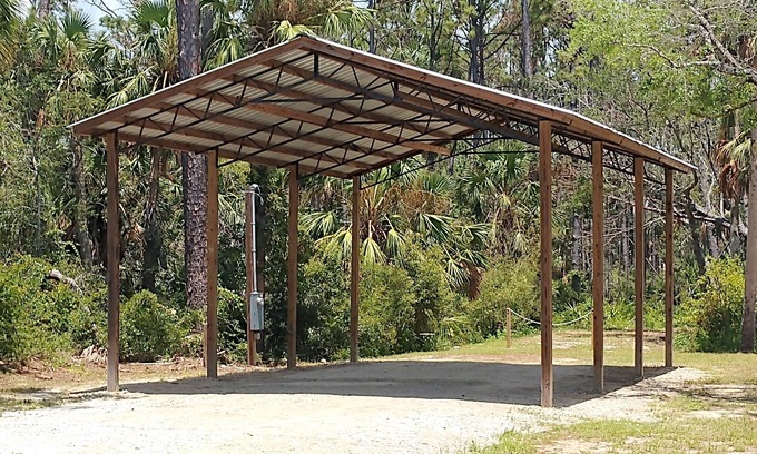 Port St. Joe Apartment | COVERED RV LOT IN MONEY BAYOU