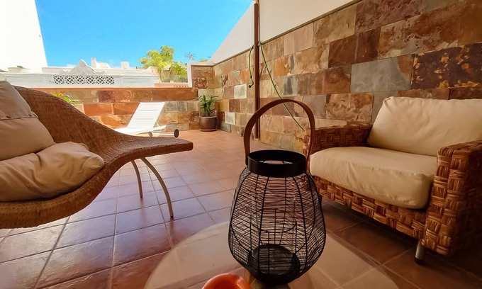 Las Palmas de Gran Canaria Apartment | Cozy Attic with front terrace in Triana