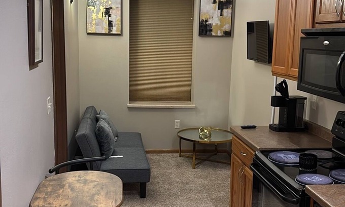 Stevens Point Condo | Cozy 1-bedroom condo with AC, WiFi in delightful Stevens Point Noise Potential