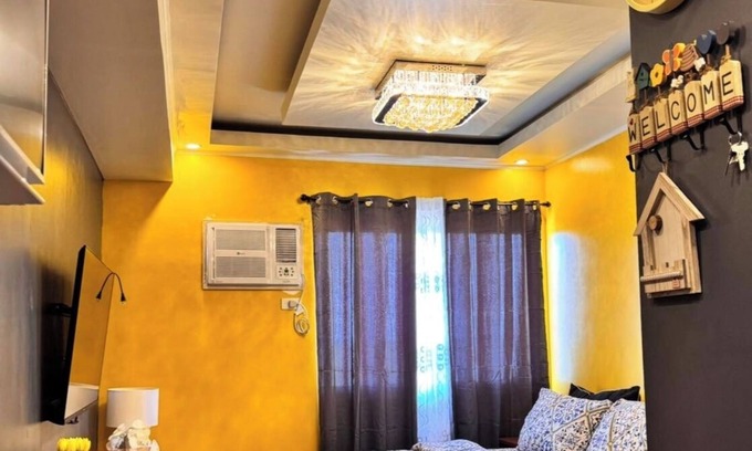Silang Condo | Cozy 1-bedroom condo with AC, WiFi in serene Silang Kitchen mini karaoke.