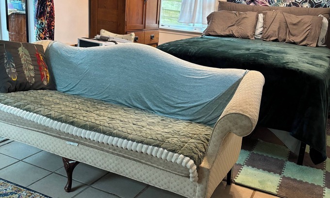 Manistee Cottage | Cozy 1-bedroom guest house with WiFi, AC one mile to the beach! Walk to downtown