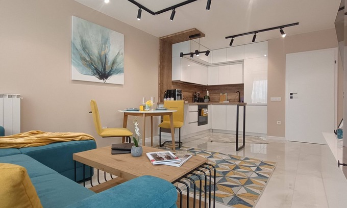 Iskar Apartment | Cozy 1-bedroom with WiFi and AC close to Sofia airport, IEC + private green yard