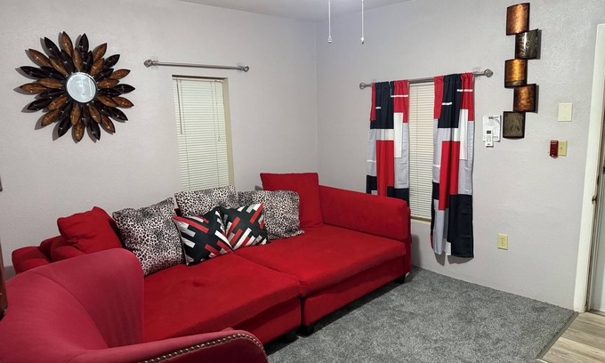 Newport News House | Cozy 1br Home near the ocean with two Roku TVs.