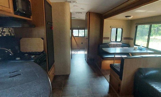 Points East House | Cozy 2-bedroom RV with Private Sandy Beach on the Sturgeon Bay!