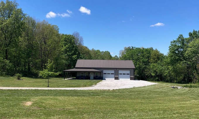 Sedalia House | Cozy 2 bed room, 2 bath barndominium.