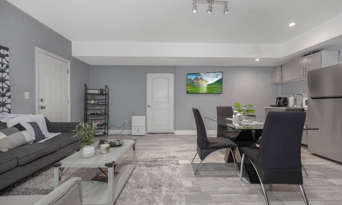 Buford Apartment | Cozy 2-Bedroom, 1-Bath Private Basement with Kitchenette