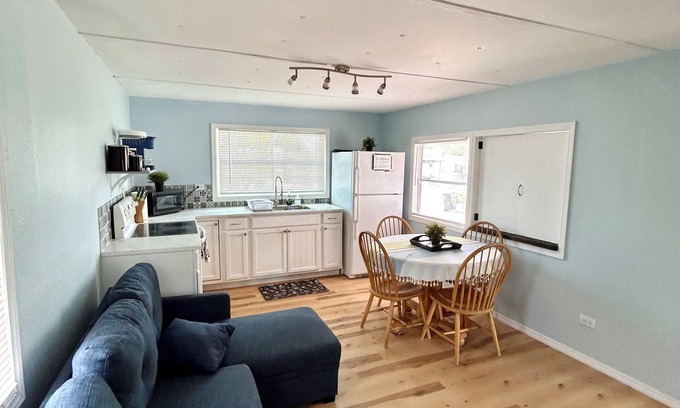 Holiday House | Cozy 2 bedroom, 1 bathroom stay in Holiday. With WiFi, Big screen, and Foosball.