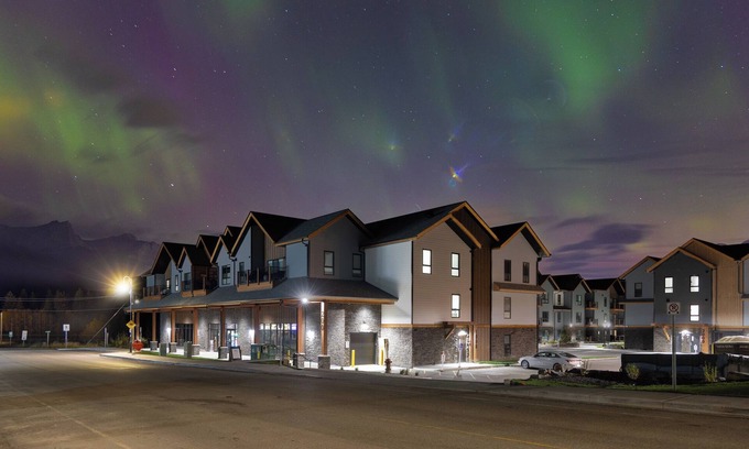 Dead Man's Flats Condo | Cozy 2 bedroom condo heated outdoor pool, hot tub, near Banff and pet friendly