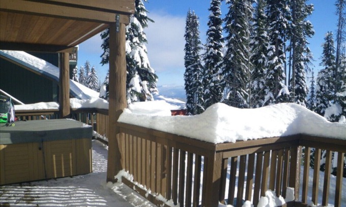 Snow Pine Estates House | Cozy 2 Bedroom Ski in, Ski out, Chalet with European Flair and Private Hot Tub