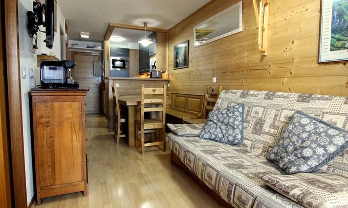 Bergers Apartment | Cozy 2-Room Apartment for 6, Ski-in/Ski-out, South-Facing Balcony - L'Alpe d'Huez