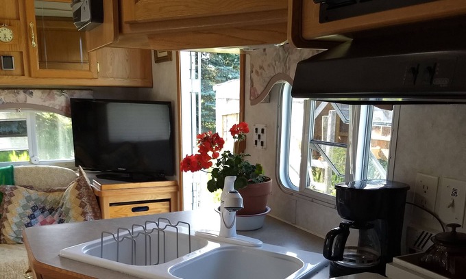 Thompsonville House | Cozy 26 1/2 ft camper in secluded country setting