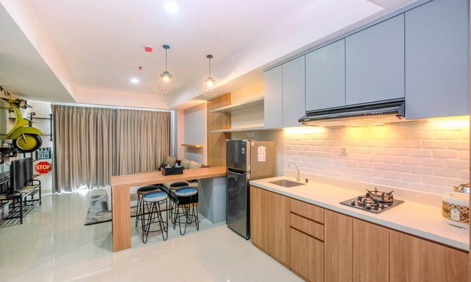Mampang Prapatan Apartment | Cozy 2BR Apartment Nine Residence with City View