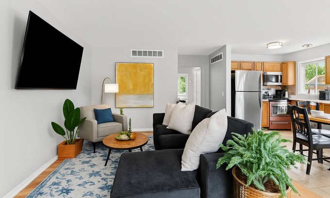 Fraser Condo | Cozy 2BR Condo in Great Location | King Bed