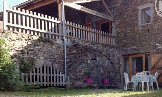 La Terrasse-sur-Dorlay Cottage | Cozy 2BR Cottage with Patio, Fireplace, and WiFi in Pilat Park