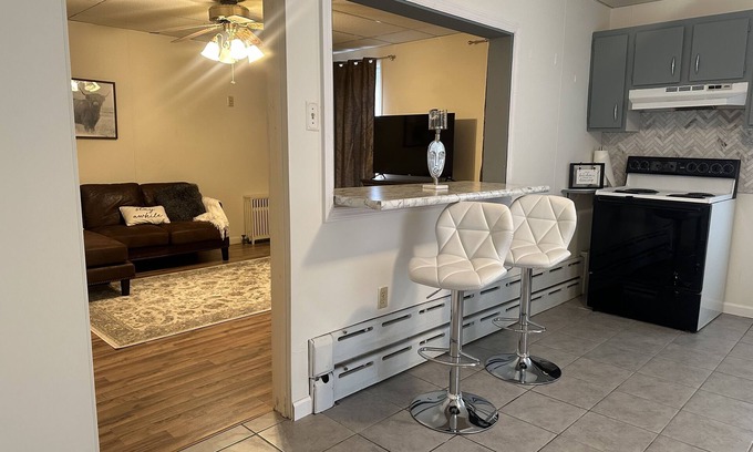 Middleburg Apartment | Cozy 2nd floor brick apartment. Walking distance -Charles Park, pond & dog park