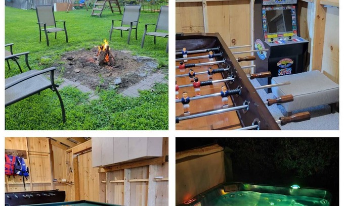 Omemee Cottage | Cozy 3-bedroom cottage with hot tub & gaming room.