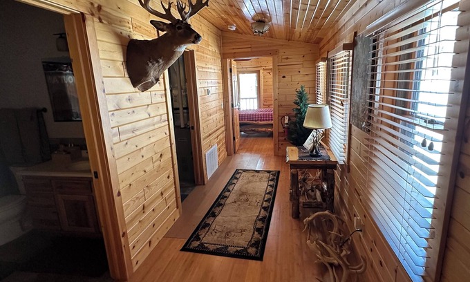 Krakow Cabin | Cozy 3-bedroom cabin in tranquil Gillett with WiFi, AC
