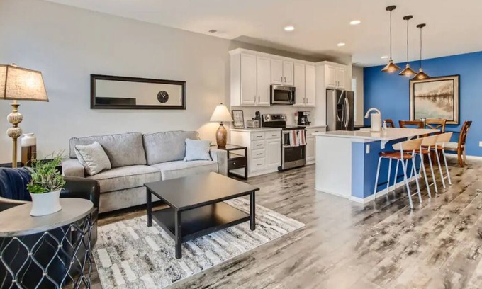 Frederick House | Cozy 3 Bedroom Home with Dedicated Workspace