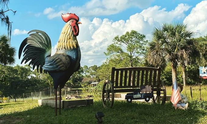 Clewiston House | Cozy 3br lake house: perfect for cozy star gazing by the firepit & fishing fun.