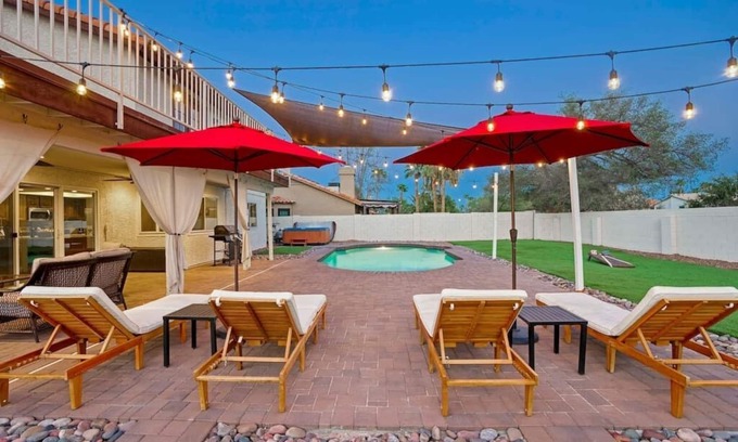 Sunset Ridge House | Cozy 4-BR home near Kierland with heated pool
