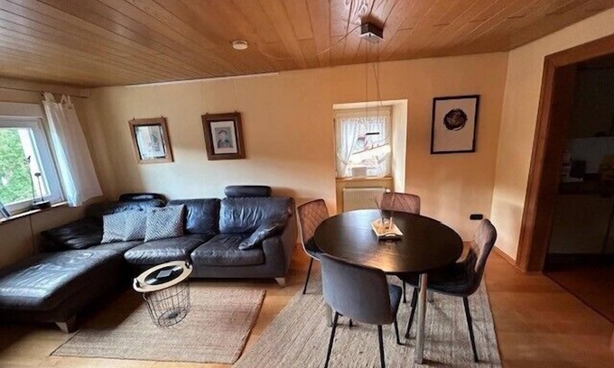 Miltenberg Apartment | Cozy 4-star vacation apartment in a central location with a view of the forest