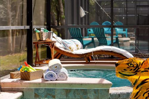 Veranda Palms House | Cozy 5BD Stay - Pool & BBQ - Close to Disney