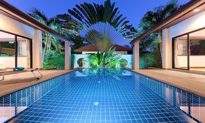 Thong Krut Villa | cozy and bright villa with pool and 3 bedrooms near the beach