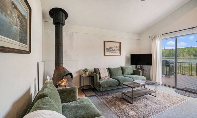 Gaylord House | Cozy and Recently Updated Lakefront Home in Serene Gaylord