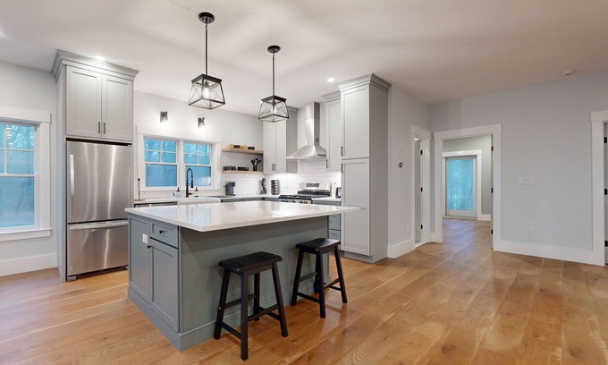 Mashpee House | Cozy apartment across from kid friendly park with W/D, AC, games, & pond view