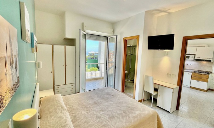 Cattolica Apartment | Cozy apartment for families in Residence, in the center and on the sea