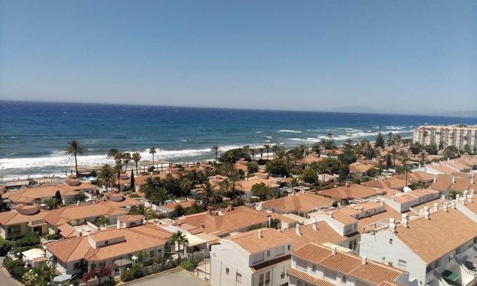 Torrox Costa Apartment | Cozy apartment with stunning views of the sea and the mountains.