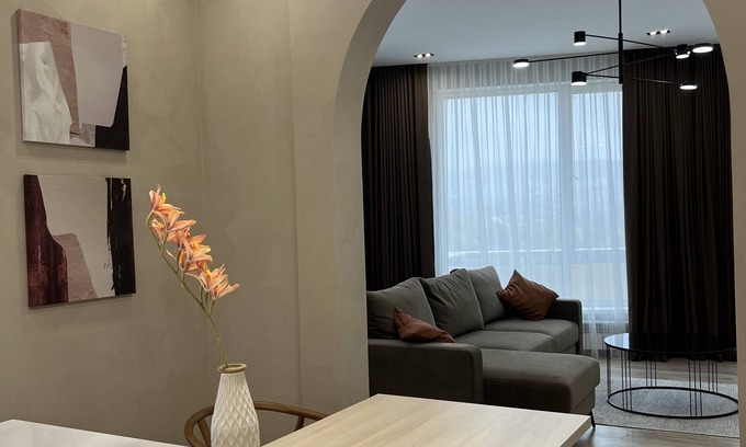 Almaty Apartment | Cozy apartment with an incredible view