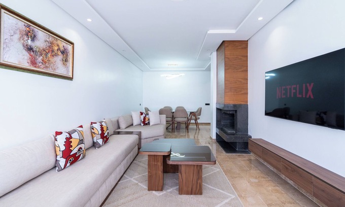 Dar Bouazza Apartment | Cozy Apartment with Pool in a Secure Residence