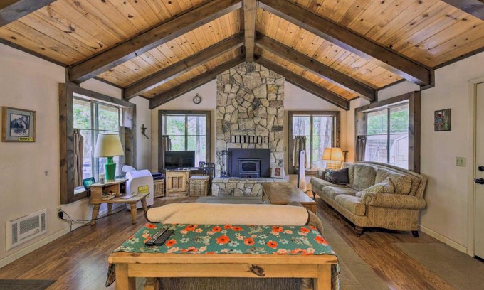 Arnold House | Cozy Arnold Hideaway with Serene Wooded Views and Deck