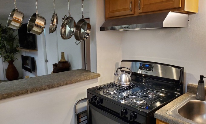Geneva Apartment | Cozy basement apartment steps from Fox River Bike Trail and Downtown Geneva