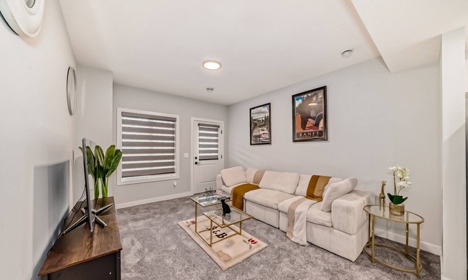 Northwest Calgary Apartment | Cozy Basement Suite, tastefully furnished