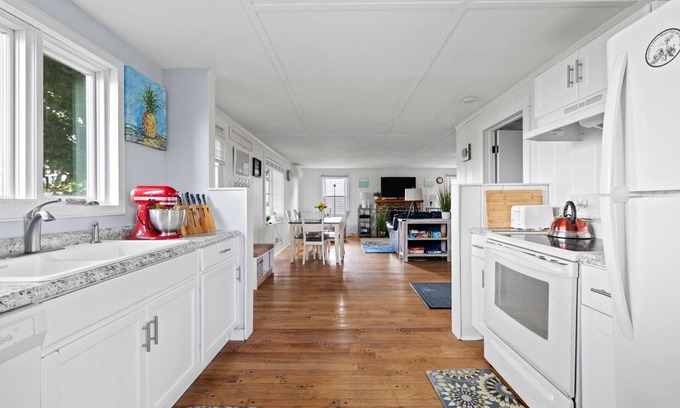 Snug Harbor House | Cozy Beach Cottage with Beautiful Water Views on Great Island!