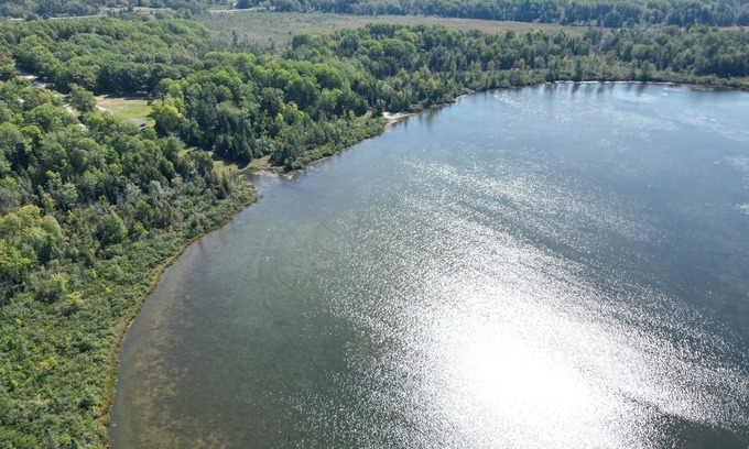 Hale Other | Cozy Beautiful log cabin situated on acreage next to East Stylus Lake