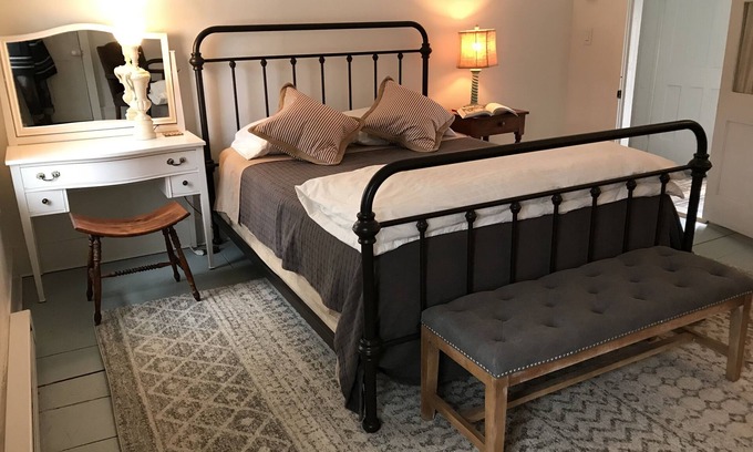 Franklin House | Cozy bedroom in guest house, in the village of Franklin, New York!